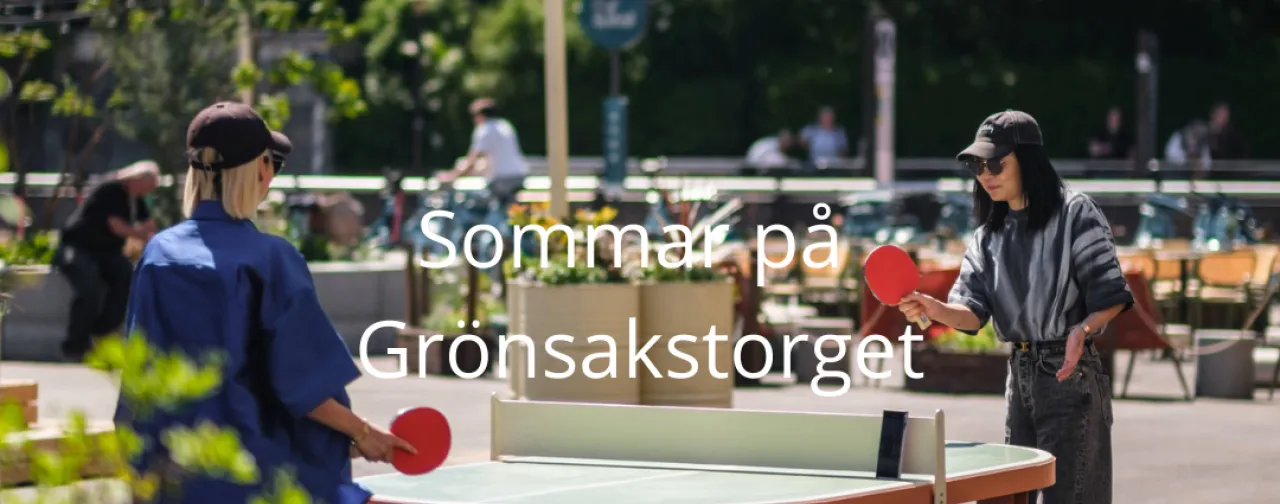 Sommar på Grönsakstorget