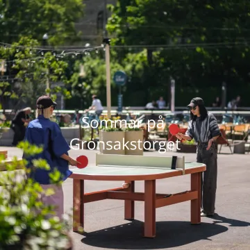 Sommar på Grönsakstorget